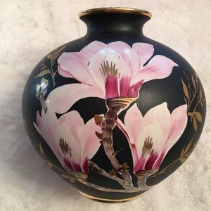 Walter Stark Porcelain Handpainted Vase
